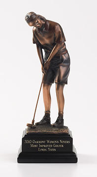 FEMALE PUTTING TROPHY